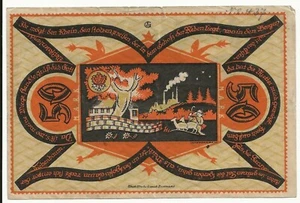 Müller 4-1065.11 1922 Dortmund Germany notgeld 50 mark note - Picture 1 of 2