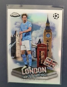 TOPPS CHROME UCC 23-24, KEVIN DE BRUYNE, LONDON CALLING - Picture 1 of 1
