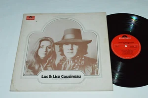 LUC ET LISE COUSINEAU Laisse Un Temps a L'amour LP 1971 Polydor Quebec Rock VG - Picture 1 of 4