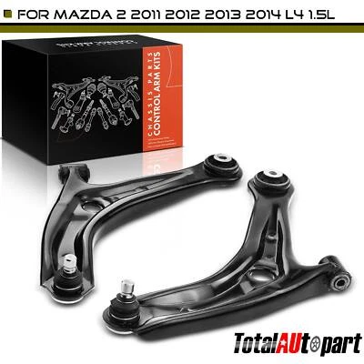 2x Front Lower Control Arm and Ball Joint Assembly for Mazda 2 2011 2012-2014 - Image 1 of 4