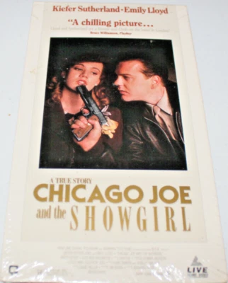 Chicago Joe and the Showgirl (New Sealed VHS) Emily Lloyd, Kiefer Sutherland Foto 1 de 2