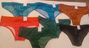 NEW Auden Women's Large Cheeky Panties LOT OF 7 UNDERWEAR (1224) - Picture 1 of 21
