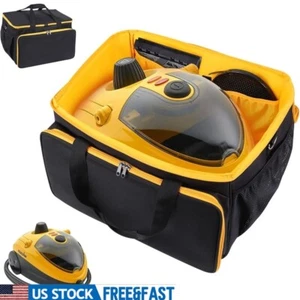 Adjustable Storage Bag Wagner C900134 Steamer W/ Extra Pocket Accessories Yellow - Picture 1 of 9