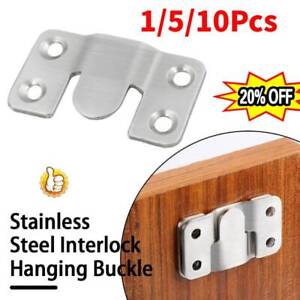 1/5/10Pc Steel Interlock Hanging -Buckle - 50% OFF New-newNEW