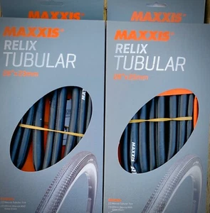 Maxxis Relix PRO tubular 2 sizes avail 23 or 25mm NIB Premium Grade Tough Fast - Picture 1 of 8