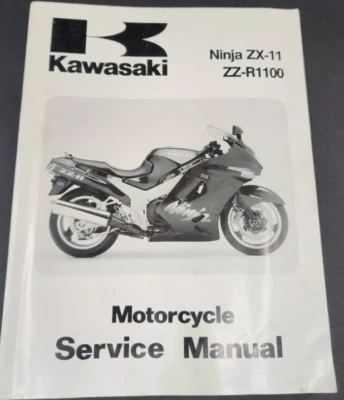 1993 1998 2001 Kawasaki NINJA ZX-11 ZZ-R1100 Tienda Service Manual 99924-1159-07 - Imagen 1 de 2