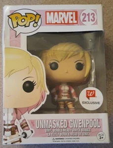 Unmasked Gwenpool Walgreen's Exclusive Funko POP! #213 New in Box  - Picture 1 of 12