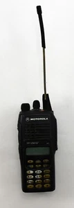 MOTOROLA HT1250-LS+ AAH25RDH9DP6AN TWO WAY RADIO Battery antenna PARTS ONLY! - Picture 1 of 10