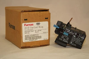 Furnas 48BG35AA213 US-15 Relé de Sobrecarga 21-28 Amps Arranque Nuevo Tri-Elemento Nuevo - Imagen 1 de 4