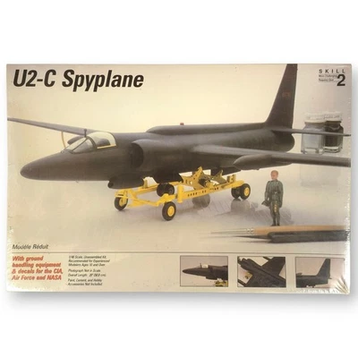 Testors U2-C Spyplane With Ground Handling Equipment 1:48 Kit #516 ☆New Sealed☆ - Image 1 of 4