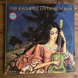 The Joan Baez Lovesong Album Double Translucent Red Vinyl UK 1976 1st Press - Picture 1 of 13