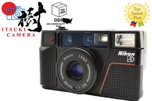 ［Near MINT］Nikon L35 AD2 New Pikaichi Black 35mm F2.8 Point Camera From JAPAN - Picture 1 of 13