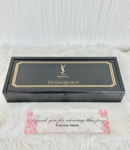 Yves Saint Laurent YSL Cigarette Case Wood Vintage From Japan - Picture 1 of 16