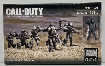 Mega Bloks Call of Duty 06824 Collector Set - Seal Team Building Model Toy - Image 1 of 4