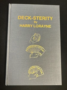Deck-Sterity by Harry Lorayne Must Have For Any Magician Hardbound-sealed - Picture 1 of 8