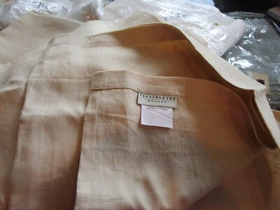 1 Pottery Barn Outlet Cortina Panel Lino 50 X 108 Tostado Nuevo Foto 1 de 3