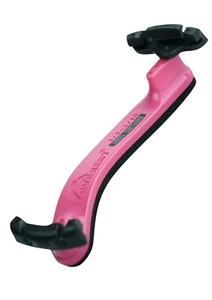 Everest 1/4-1/10 size hot pink violin shoulder rest spring collection (ES Model) - Picture 1 of 3