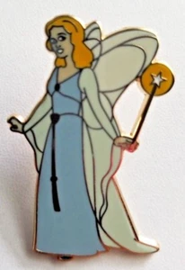 HADA AZUL DE PINOCHO VARITA DE SUJECIÓN BRAZOS EXTENDIDOS 2008 BOOSTER DISNEY PIN - Imagen 1 de 2