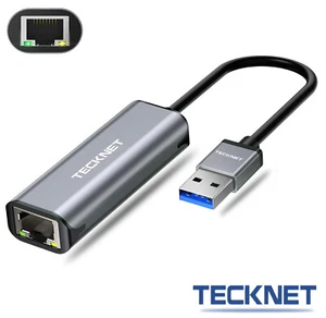USB 3.0 auf Ethernet Adapter Rj45 Netzwerk LAN Gigabit 1000mbps für PC Laptop Mac - Bild 1 von 9