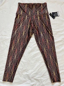 ONZIE flow work out stretch pants high waist midi Matrix ~M/L NWT - Picture 1 of 3
