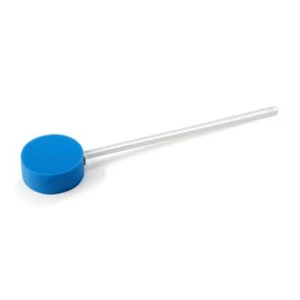 Round Bath Sponge With 22" Rigid Handle, Case of 100 - Picture 1 of 1