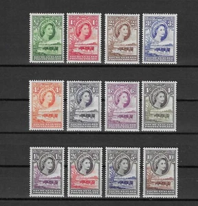 BECHUANALAND 1955/58 SG 143/153 MINT - Picture 1 of 2