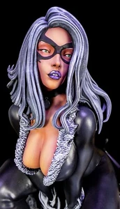 Marvel Black Cat V2 Collectible Resin Figure Pro Painted 1/4 Scale Made To Order - Picture 1 of 10