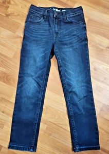 Cat & Jack Girls SZ 7  Skinny Stretch Denim Jeans Adjustable Waist - Picture 1 of 4