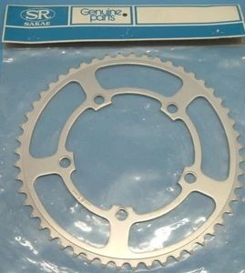 SR Sakae 51T x 118BCD Track / BMX Chainring- NEW/NOS Vintage-1/2x1/8"- NIB - Picture 1 of 7