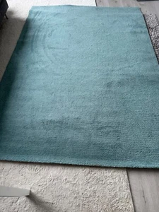 Teppich LANGSTED Ikea , 170x240 cm, Teal - Bild 1 von 5