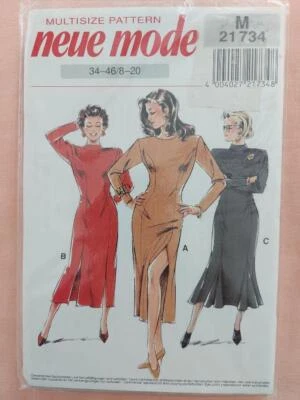 Neue Mode 21734 Ladies Dresses Pattern Size 8-20 - Image 1 of 2