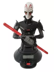 RELOJ DESPERTADOR SABLE DE LUZ STAR WARS EL INQUISIDOR LUCES SONIDO-SOLO PIEZAS-NOTAS - Imagen 1 de 7