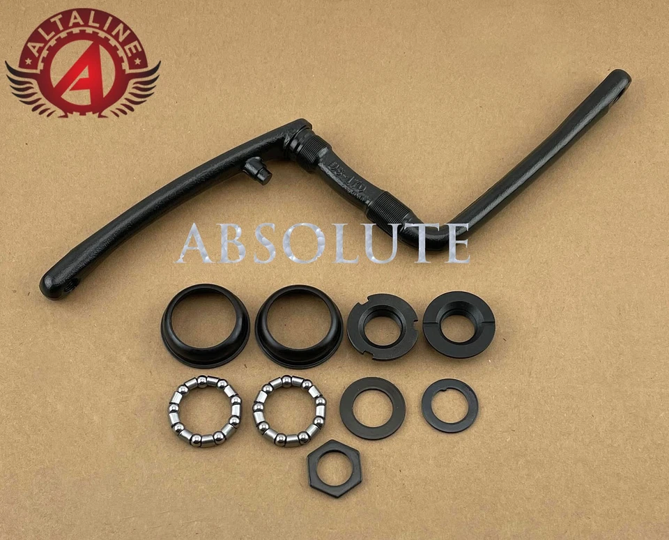 BICICLETA ALTALINE 6 3/4" (170MM) ACERO RESISTENTE MANIVELA DE UNA PIEZA NEGRA CON B.B. Foto 1 de 1