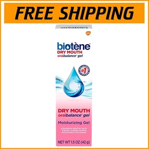 Multi-Pack Oralbalance Dry Mouth Gel 1.5 oz - Ideal for Denture Comfort - Picture 1 of 11