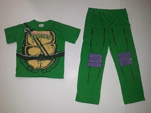 Vintage Teenage Mutant Ninja Turtles Donatello Pajamas Youth Size 7 1988 RARE - Picture 1 of 11