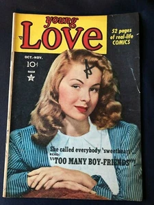 Young Love Magazine 1949 Oct/Nov Vol. 1 No. 5 “Too Many Boyfriends” - Picture 1 of 4