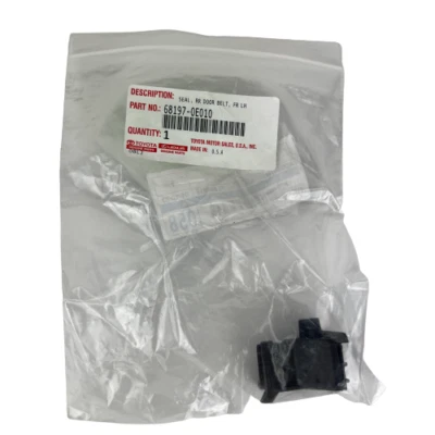 Nuevo cinturón puerta trasera izquierda sello superior 2016-2022 Lexus RX350 RX450h 68197-0E010 Foto 1 de 3