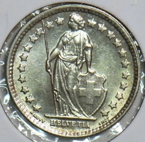 Switzerland 1961 1/2 Franc 240599 combine shipping - Picture 1 of 2