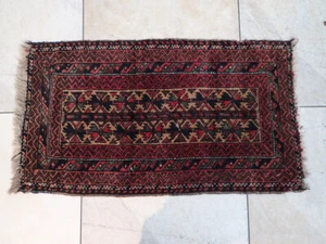 N00 Antiker Alter Sammler Teppich Afghan Belutsch Nomad Kelim Baluch Afghanistan - Bild 1 von 4