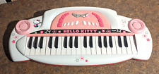 SMOBY Sanrio Hello Kitty Pink Musical 37 key Keyboard Piano TESTED WORKS kids