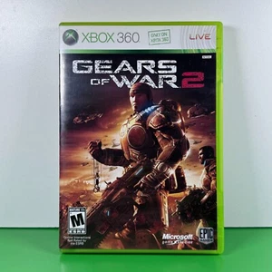 GEARS OF WAR 2 (Microsoft Xbox 360, 2008) Game Disk mit Hülle, Cover & Handbuch - Bild 1 von 6