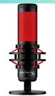 HyperX QuadCast USB microphone for streamers mic with stand (black)