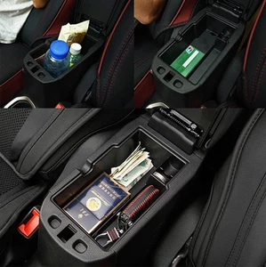 FIT FOR JEEP RENEGADE ARMREST STORAGE BOX PALLET CENTER CONSOLE BIN TRAY HOLDER - Imagen 1 de 5