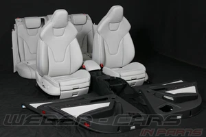 org Audi Q5 8R Leder Ausstattung Lederausstattung Lederinnenausstattung Schwarz - Picture 1 of 12