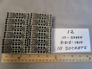 (12) 111-20854 81312-7809 With 10 Female Pins Each for NIM NIMBIN CAMAC Plugins - Picture 1 of 2