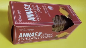 Anna'S  Swedish Ginger Thins Original  5.25 Oz - Picture 1 of 7