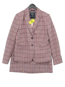 Boden Women's Two Piece Suit UK 14 Multi Striped 100% Wool Skirt Suit - Picture 1 of 6