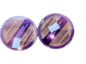 lot 2 Covergirl Simply Ageless Wrinkle Blurring Pressed Powder 275 Soft sable - Picture 1 of 2