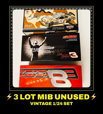 LOTE DE JUEGOS DE COLECCIÓN 08 03 DALE Earnhardt Jr Bud FUNDATION Chevy Monte Carlo NASCAR 1/24 Foto 1 de 4