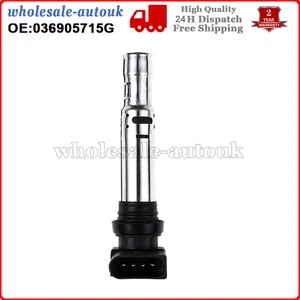 NEW IGNITION COIL FOR VW POLO SEAT IBIZA SKODA FABIA 1.4 TFSI 036905715G - Picture 1 of 8